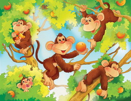 Sự tích con khỉ – Truyện cổ tích hay về loài vật