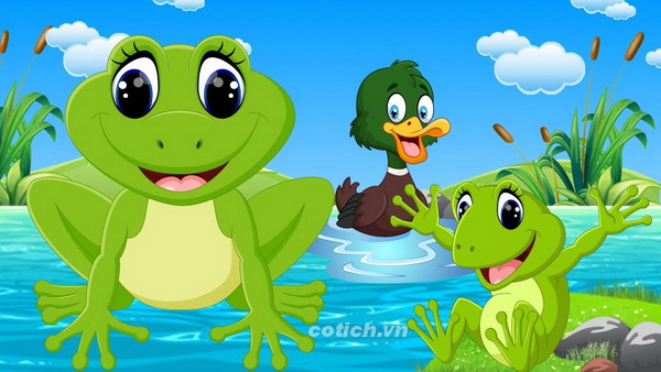 Sự tích con ếch ương - Truyện cổ tích về loài vật cho bé