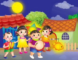 Sự tích tết trung thu và nguồn gốc tục phá cỗ trông trăng rằm tháng tám